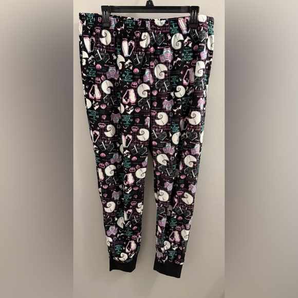 🆕 Nightmare Before Christmas Women’s Pajama Bottons Black, Blue and Purple NWOT - Picture 6 of 9